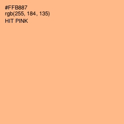 #FFB887 - Hit Pink Color Image